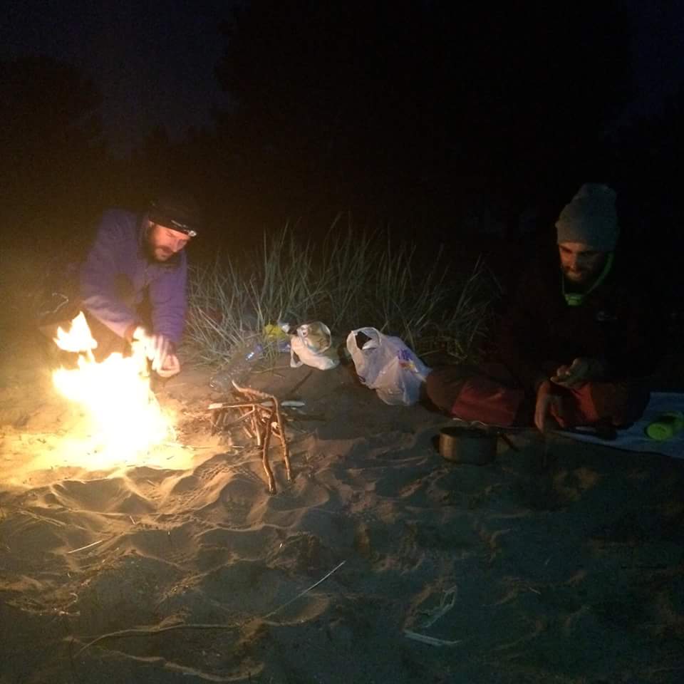 Camping with Volkan and Ozkan (credit: O. Yamac)