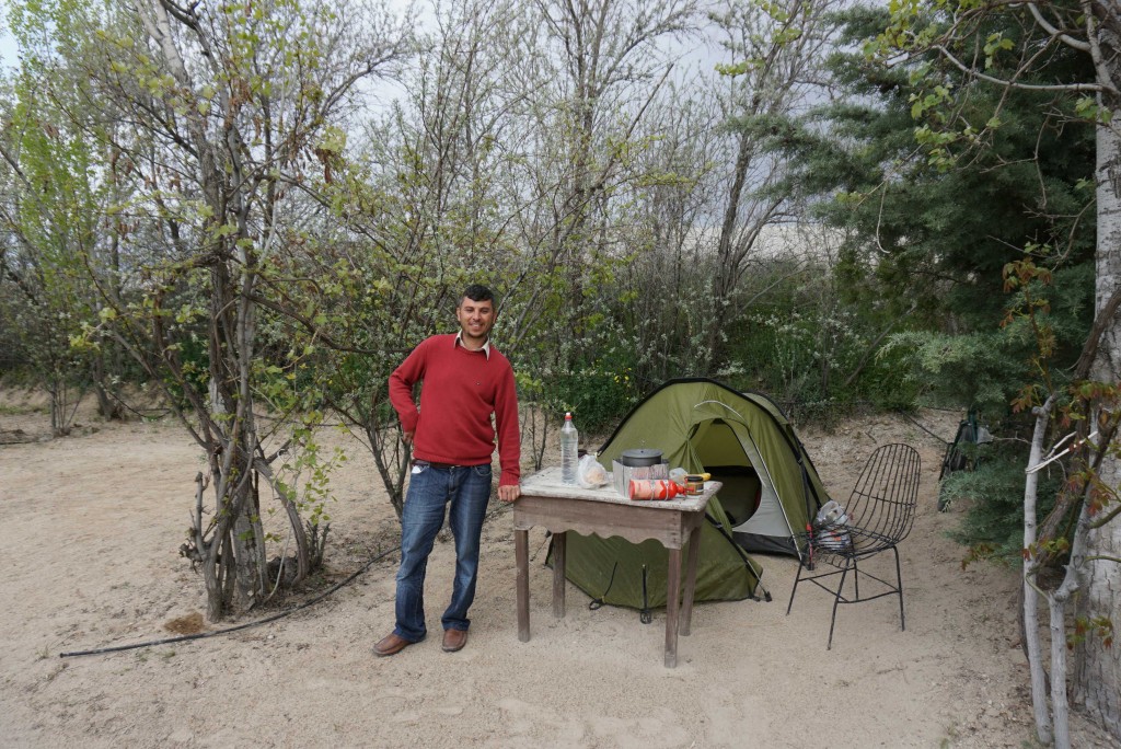 Ahmet at Panorama Camping, Goreme