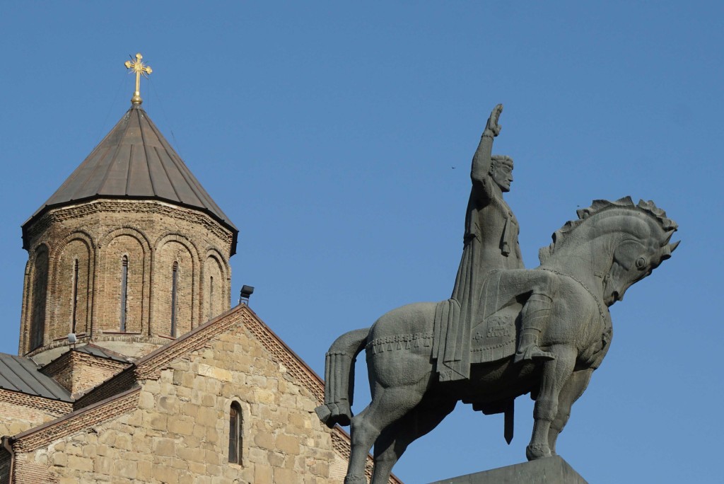 King Vakhtang, founder of Tbilisi.