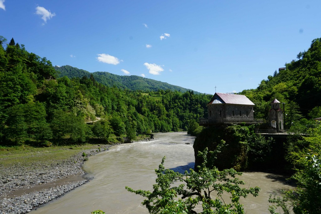 On the ride out of Batumi towards Khulo