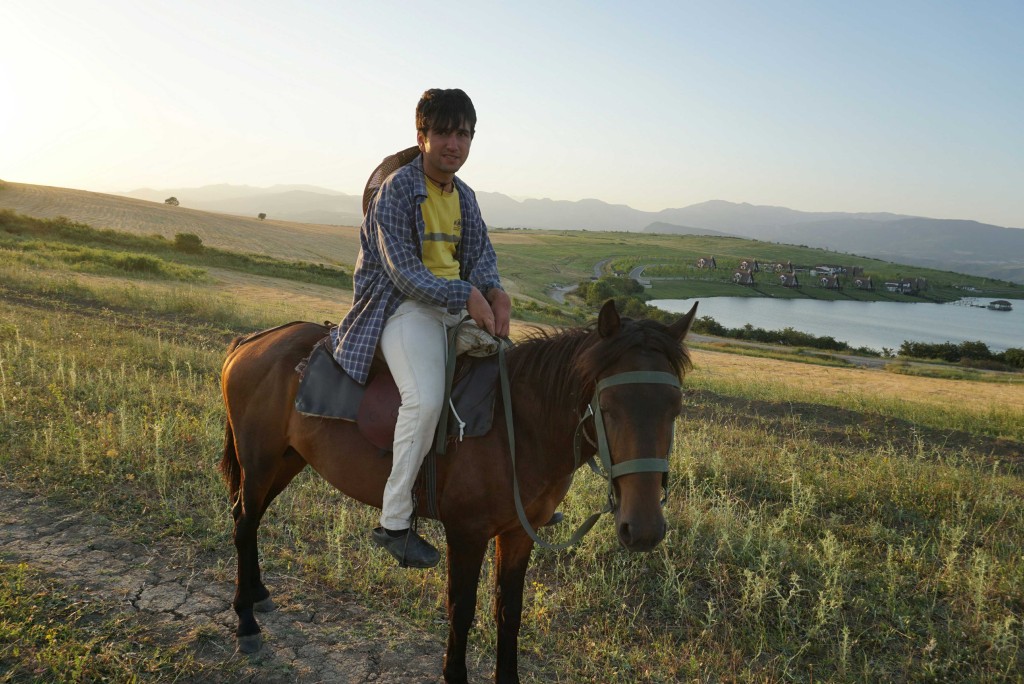 My pal, the lonely cowboy.