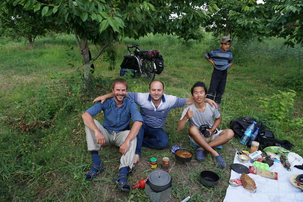 Camping in this fella's orchard with Mindol was just the tonic I needed.