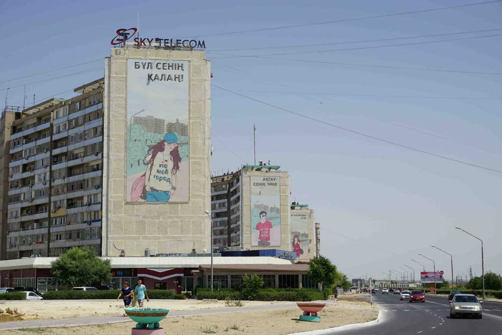 A more modern side of Aktau