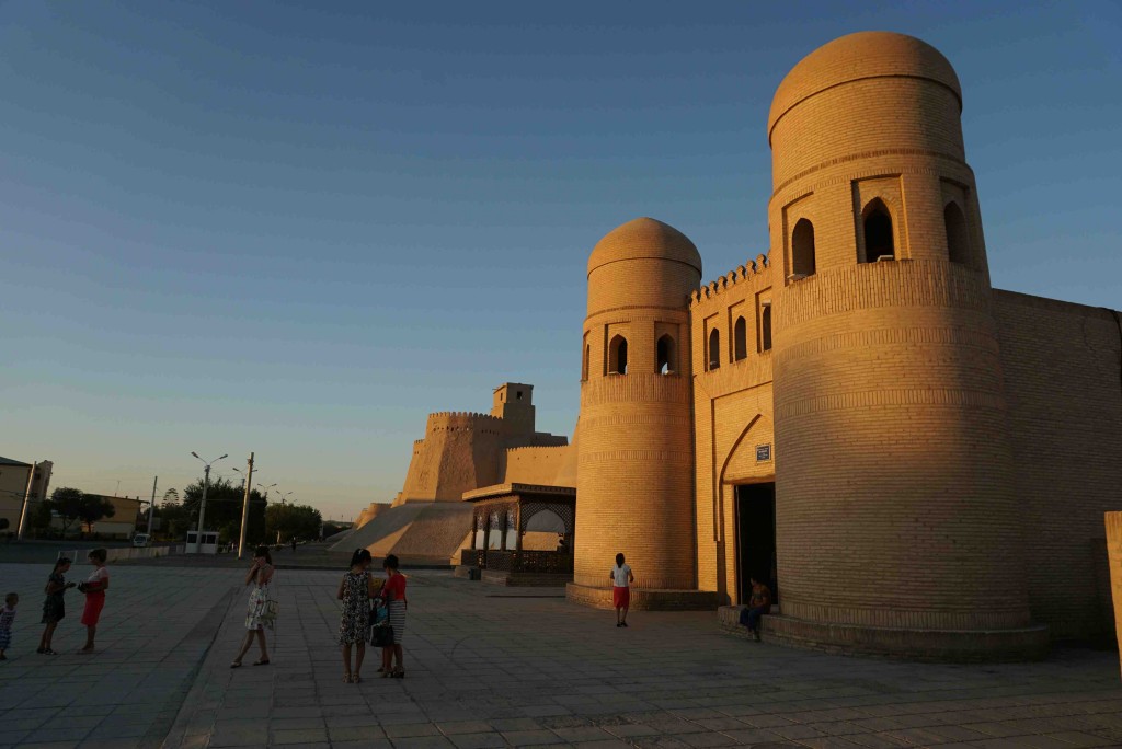 South Gate of Khiva's walled city
