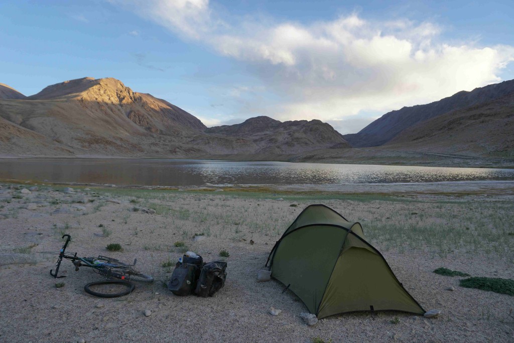 Camping after the Karghush Pass