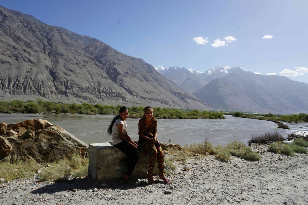 Pamiri children in the Wakhan valley