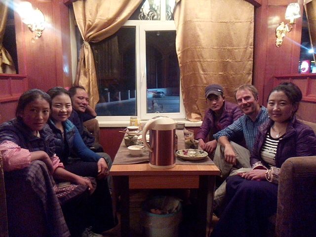 On the night I arrived in Yushu this kind Tibetan family invited me to eat with them. Of course I wasn't allowed to pay for anything.