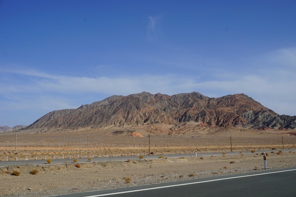 Entering Qinghai province