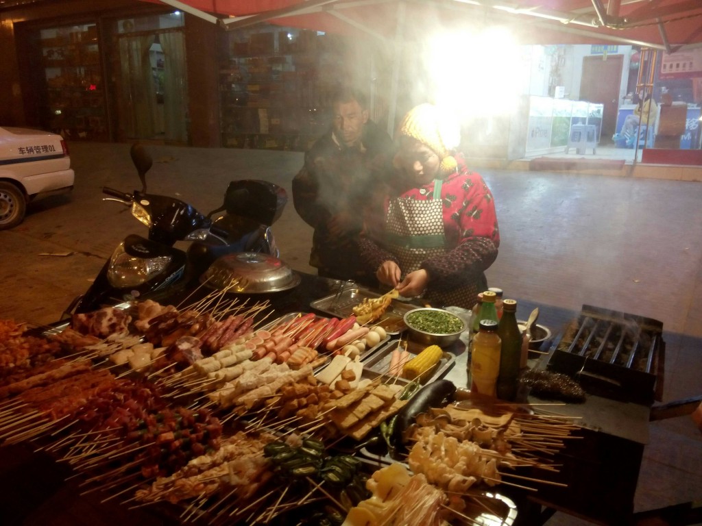 Street food in Garze