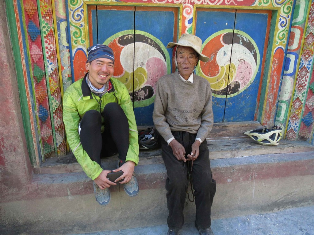 Taking a breather with Min in Sichuan