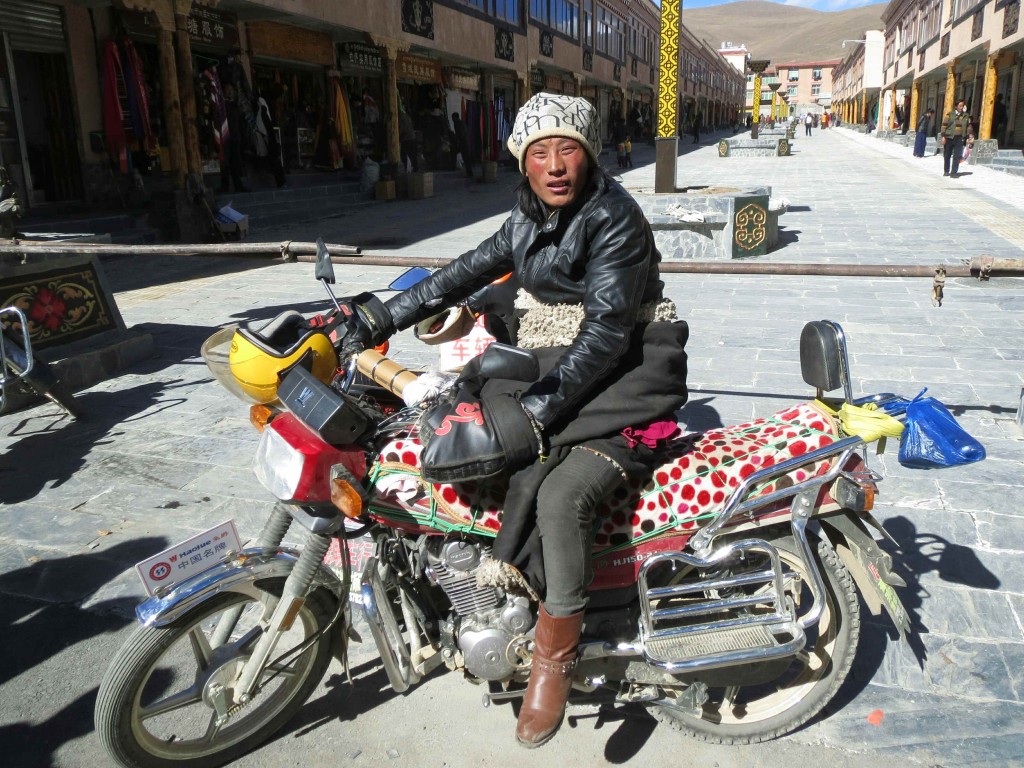 Out and about in Litang, Sichuan.