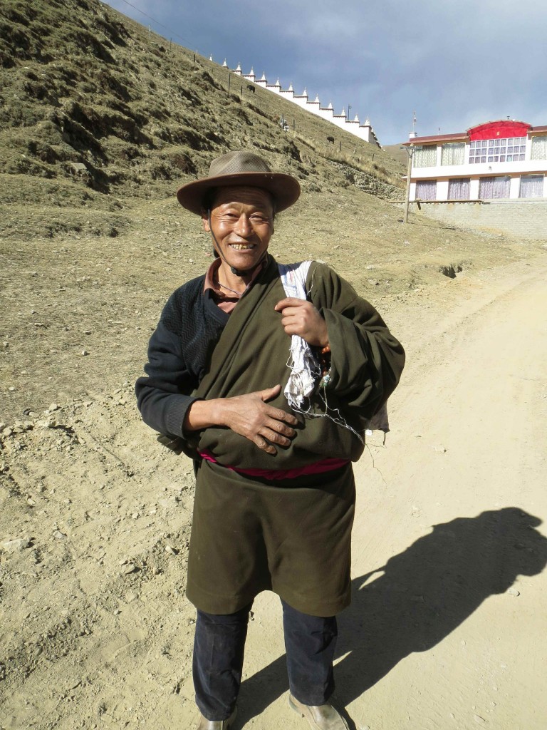 Friendly fellow who helped me find the steps up to the gompe, Litang.