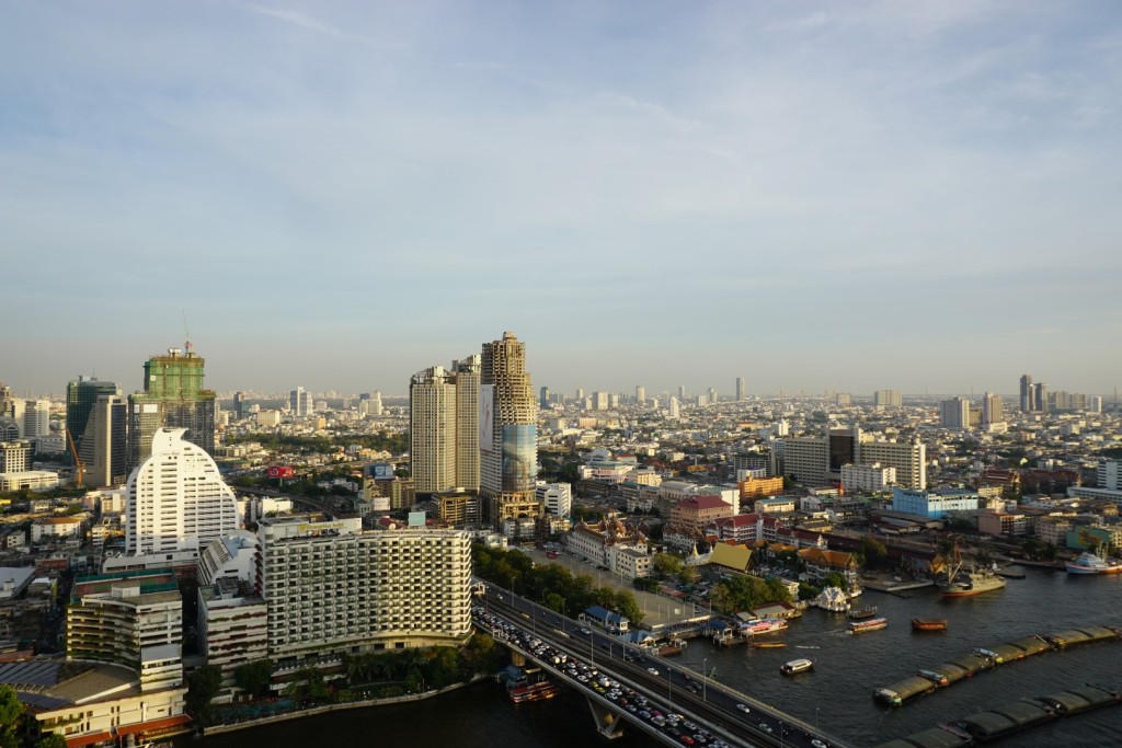 View from Ben & Nee's apartment, Bangkok
