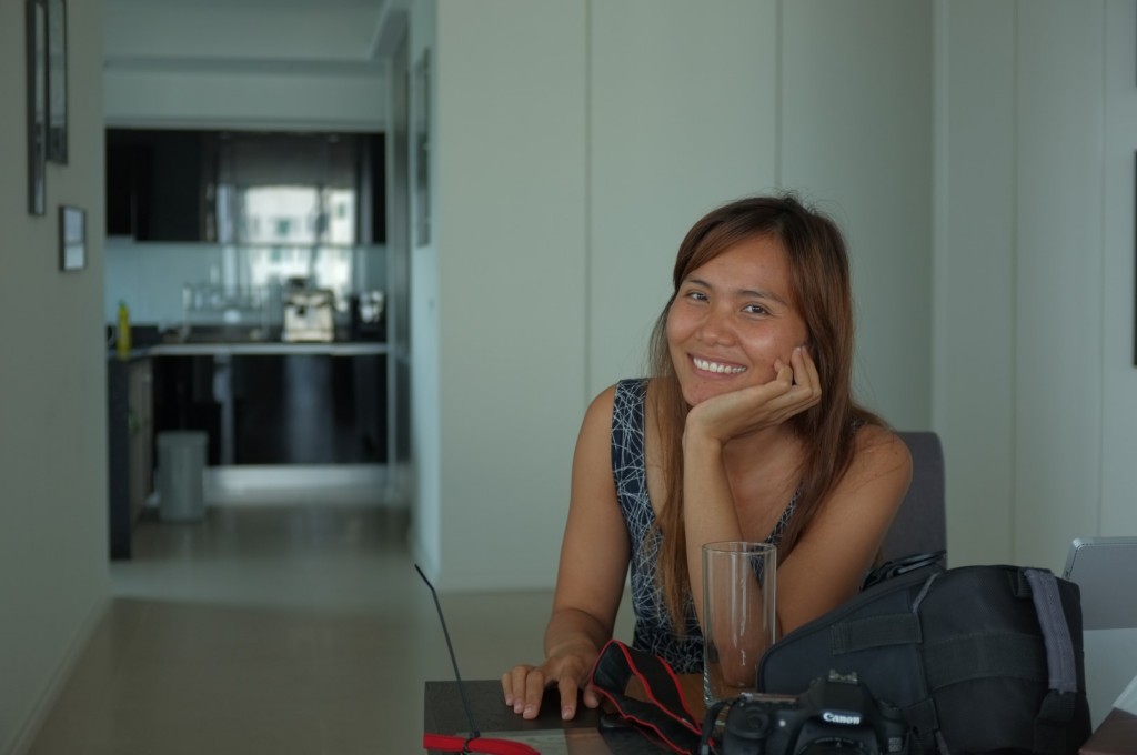 Portrait of Nee at home in Bangkok. Photo credit: T. Roininen