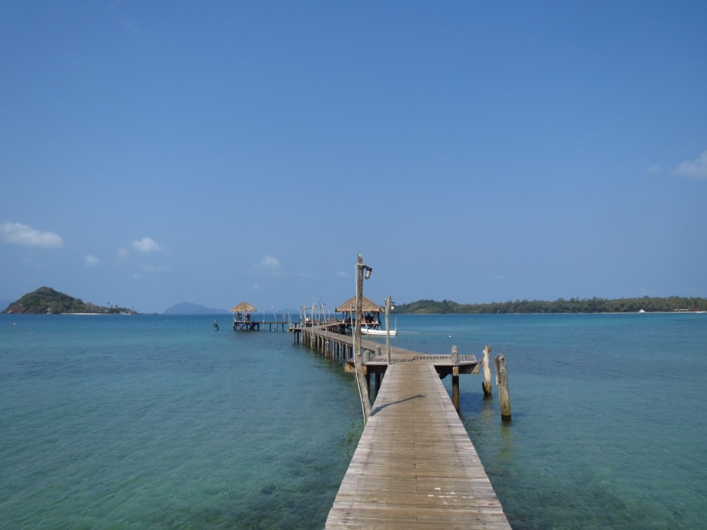 Good snorkelling off Cococape pier, Koh Mak