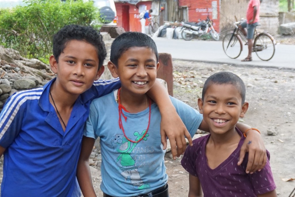 Village kids near Gorubathan, WB