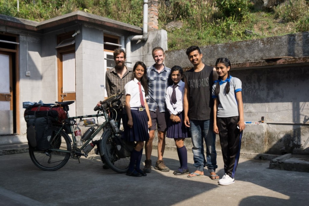 With Kishor Yadav and family, our spontaneous and wonderful hosts near Ravengla, Sikkim